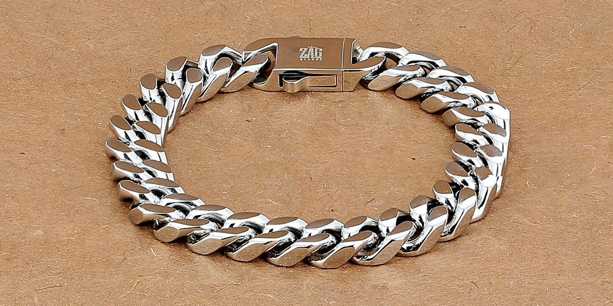 Jules bracelet (Steel) – Zag Bijoux
