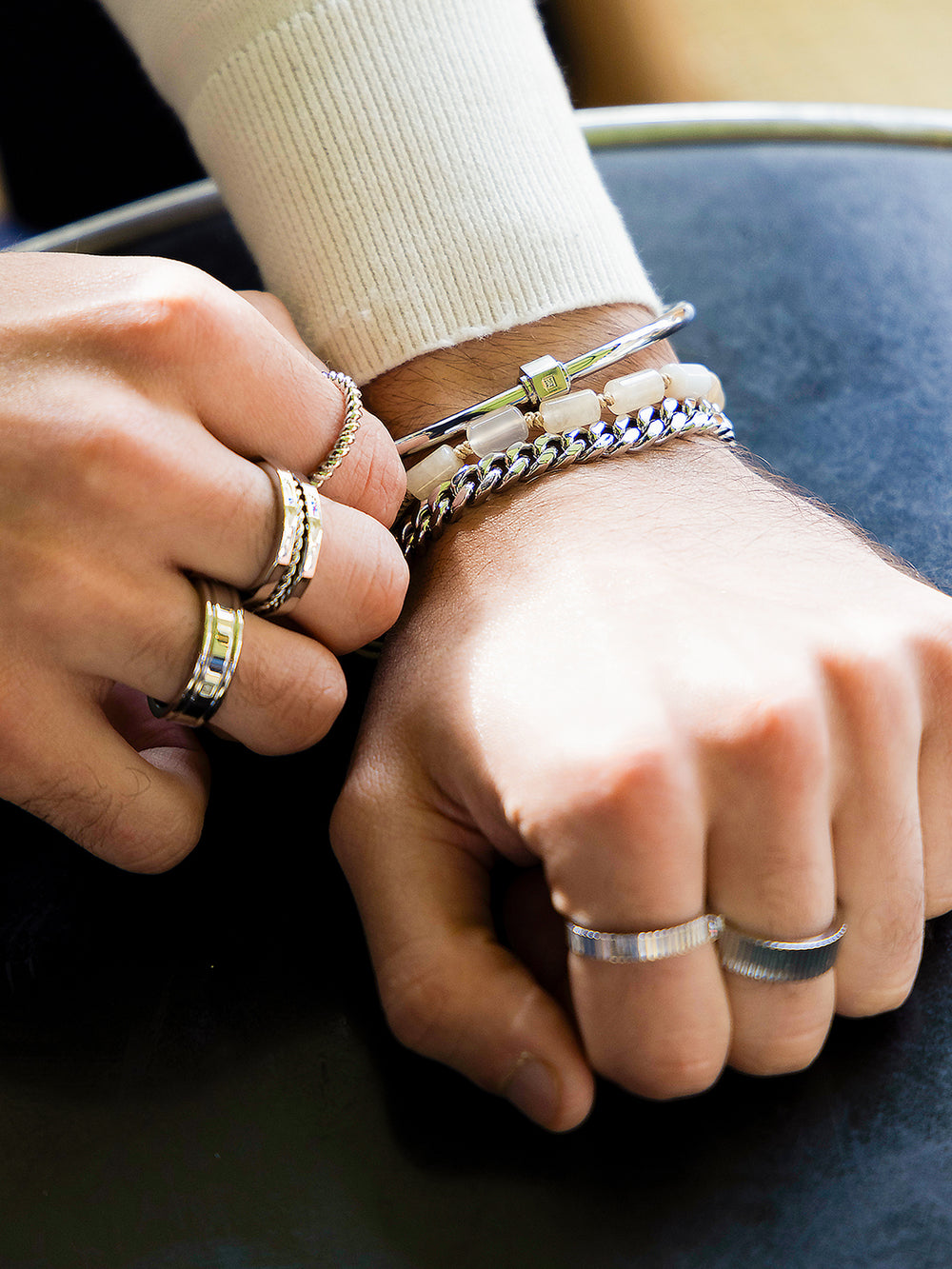 Matthieu Wedding band bracelet