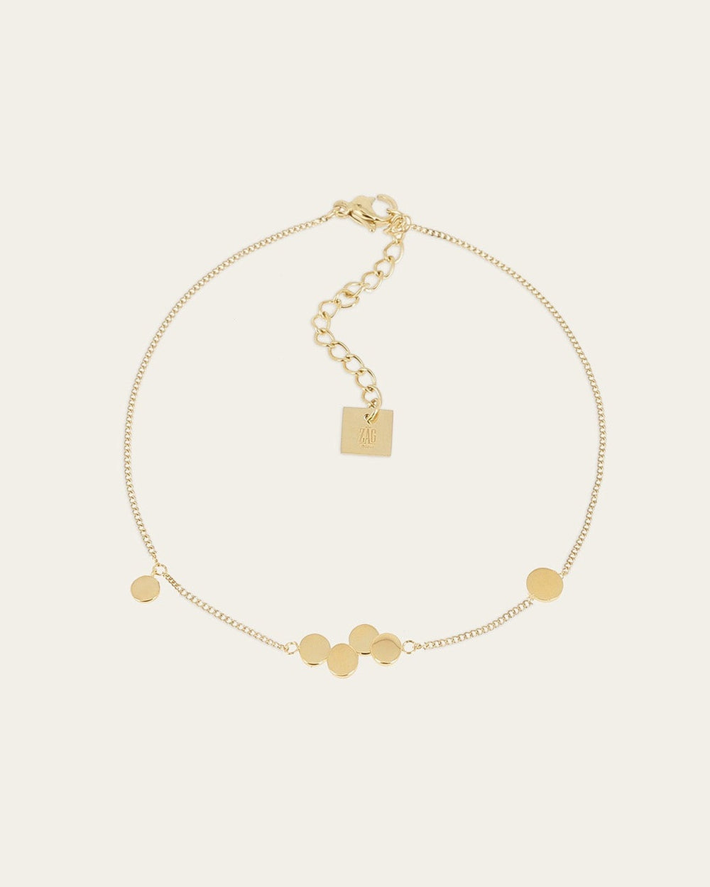 Cosima Anklets (Gold-plated Steel)