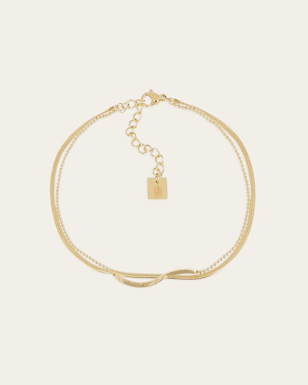 Indra Anklet (Gold-plated Steel)