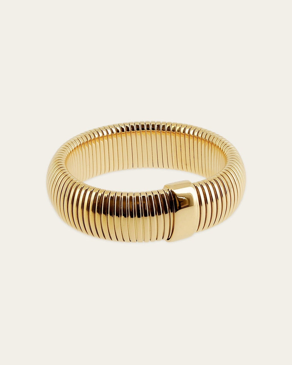 Bracelet Jonc Roxie (Acier doré)