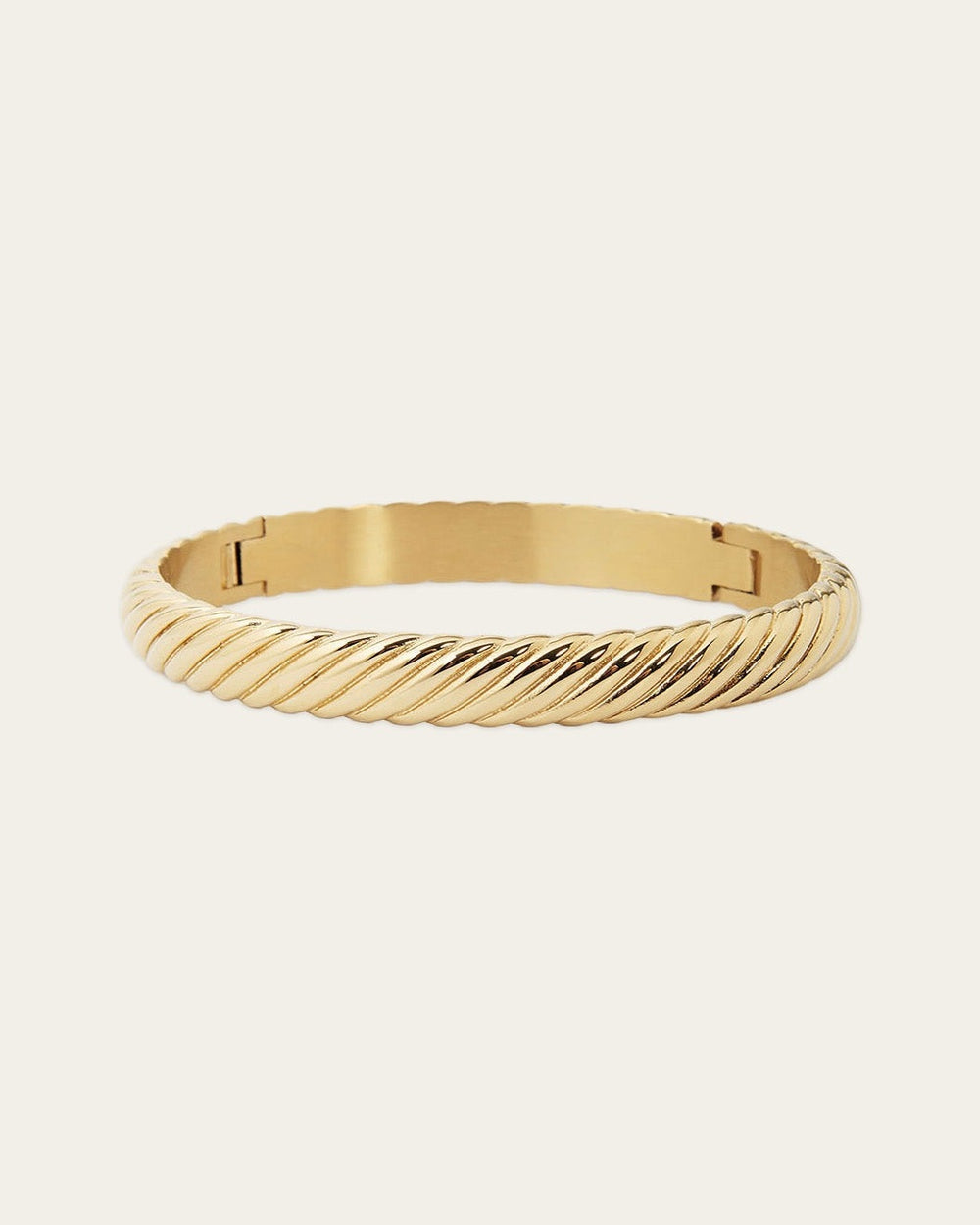 Bracelet Jonc Bowen (Acier doré)