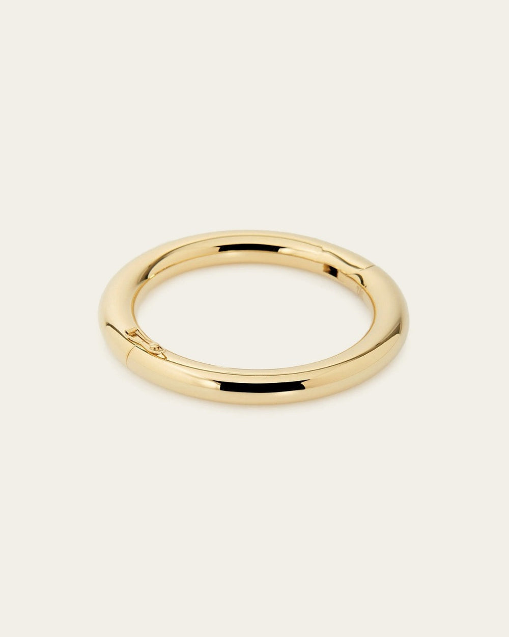 Bracelet Jonc Carline (Acier doré)