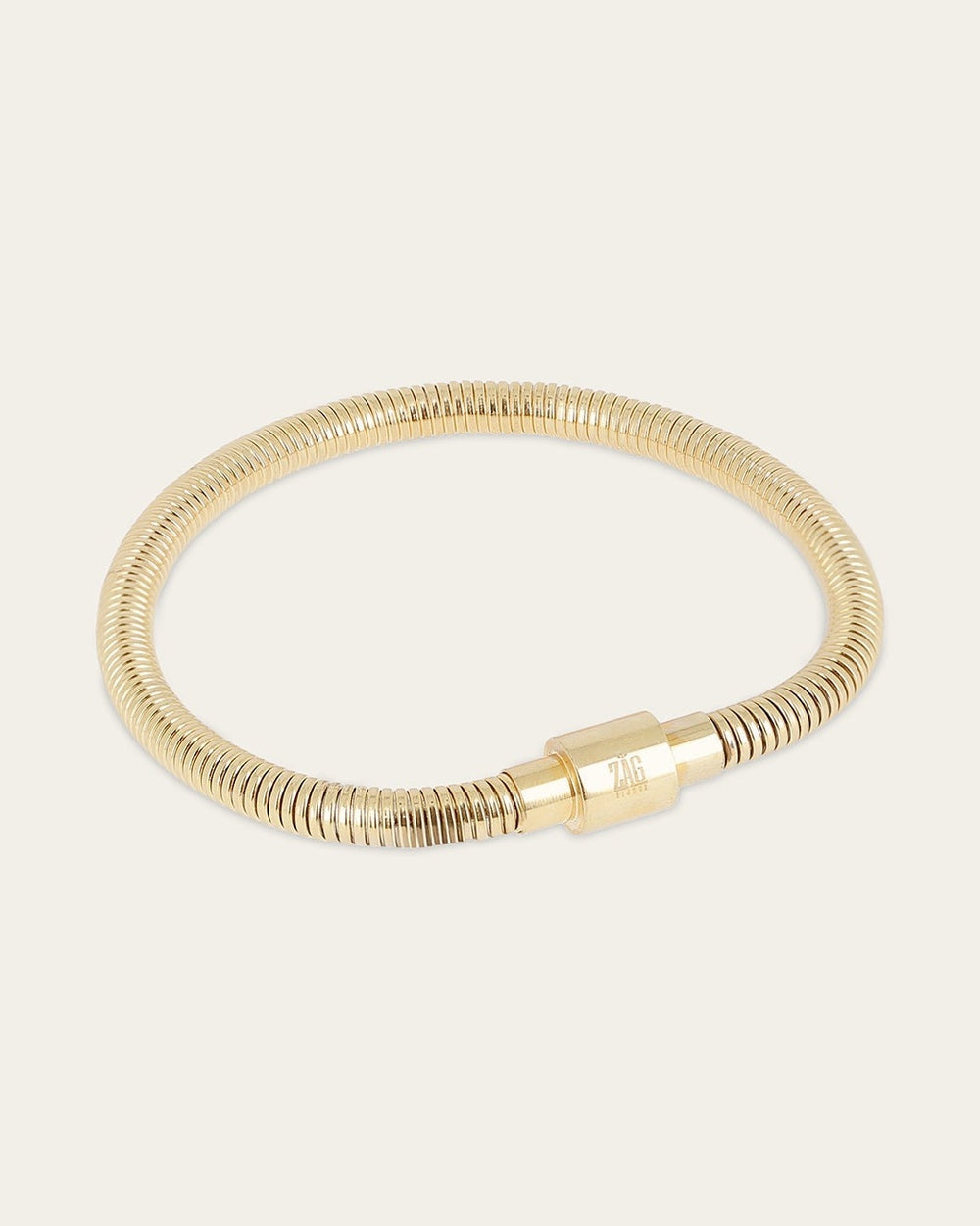 Bracelet Jonc Elena (Acier doré)