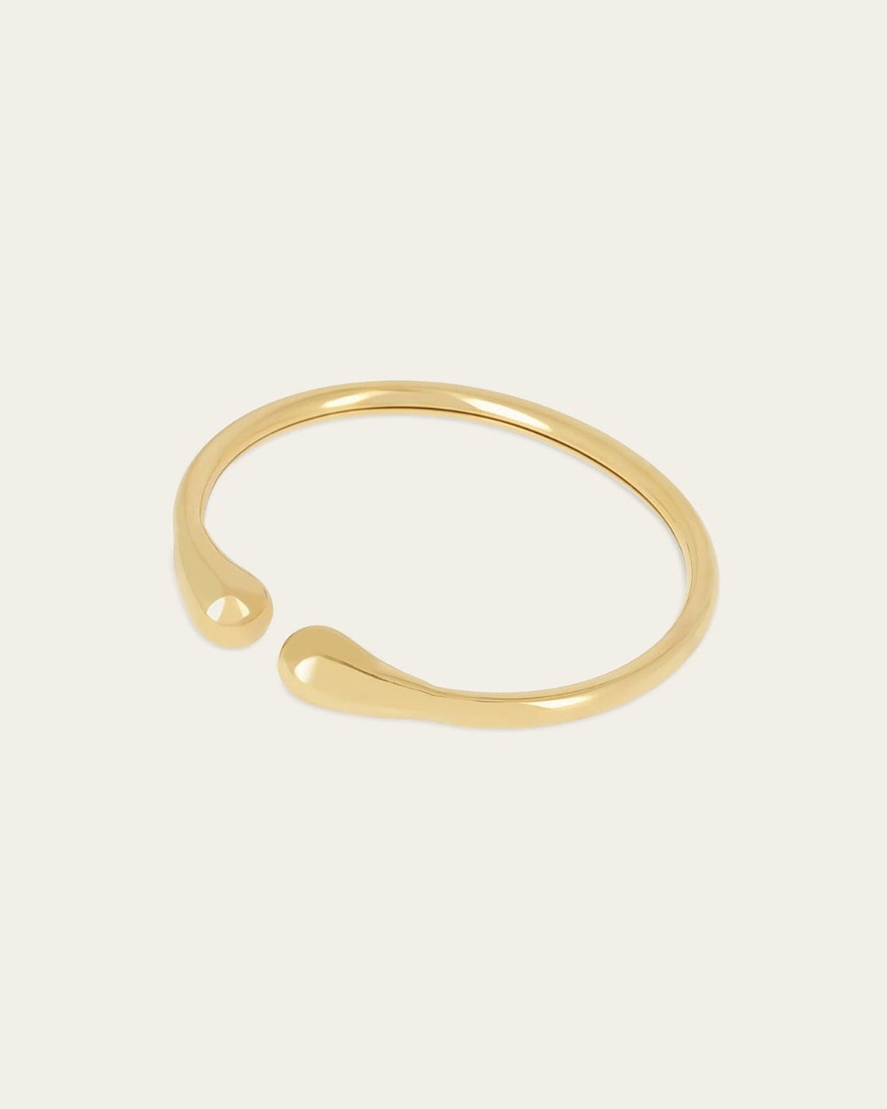 Bracelet Jonc Lalie (Acier doré)