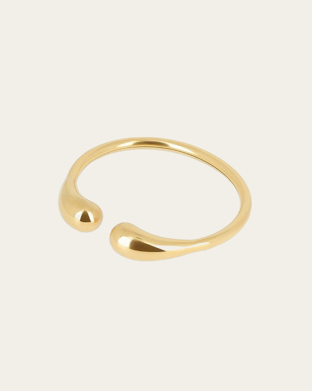 Bracelet Jonc Aurèle (Acier doré)