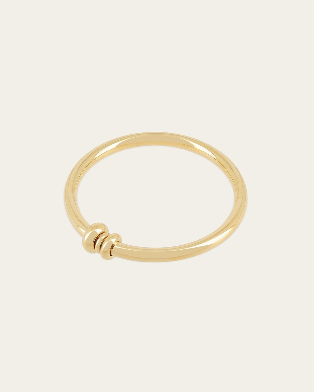 Bracelet Jonc Alfred (Acier doré)