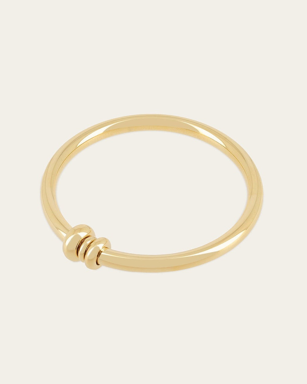Bracelet Jonc Alfred (Acier doré)