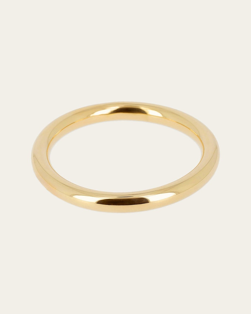 Bracelet Jonc Stormy (Acier doré)