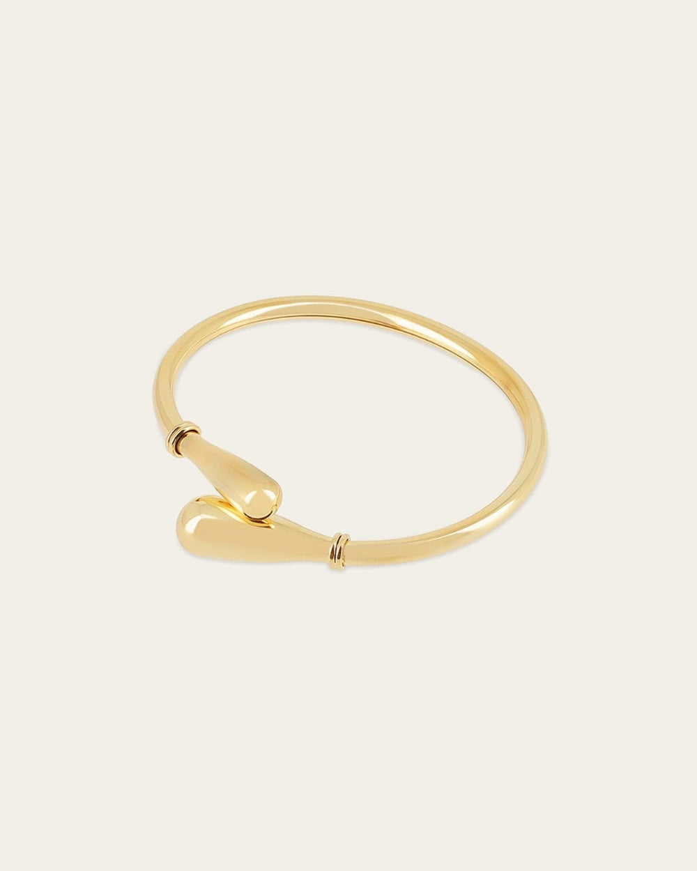 Bracelet Jonc Olaline (Acier doré)