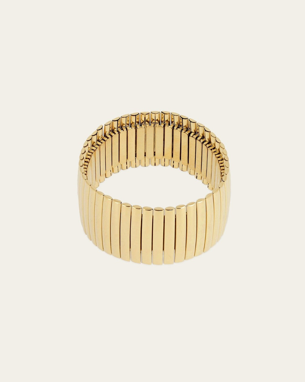 Bracelet Jonc Wilona (Acier doré)