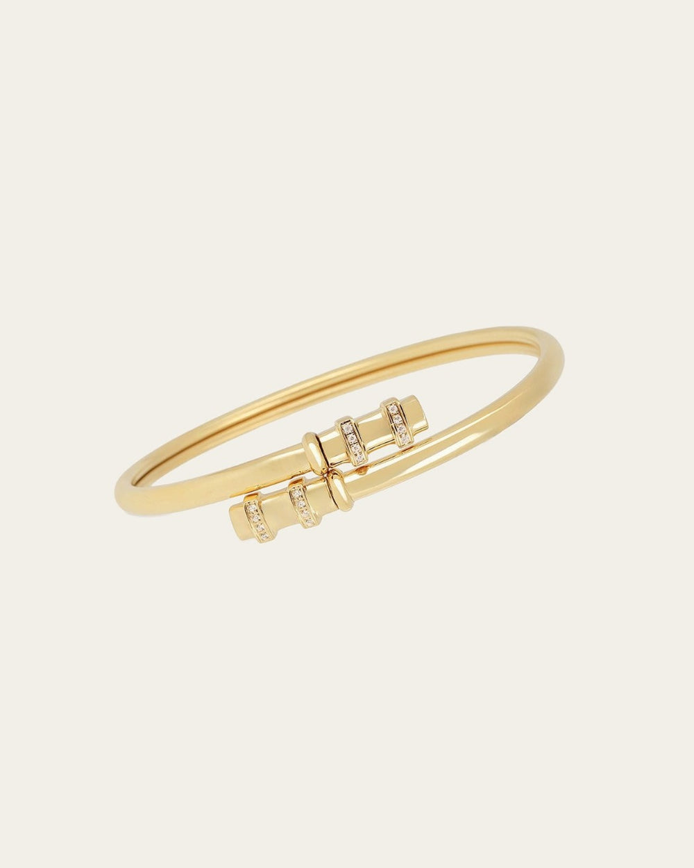 Bracelet Jonc Corrado (Acier doré)