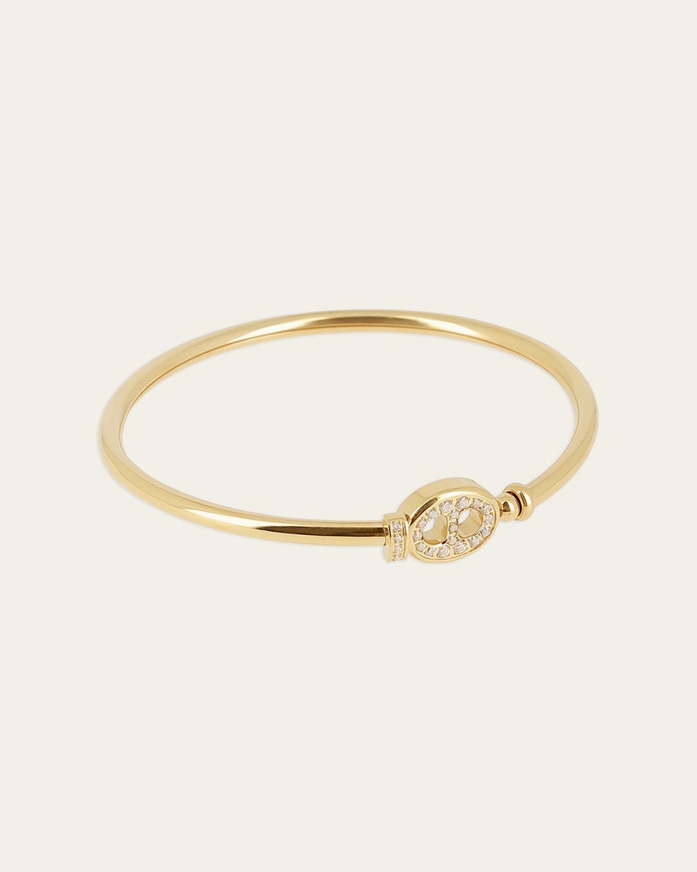 Bracelet Jonc Donatella (Acier doré)