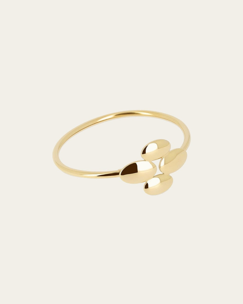 Bracelet Jonc Moebi (Acier doré)