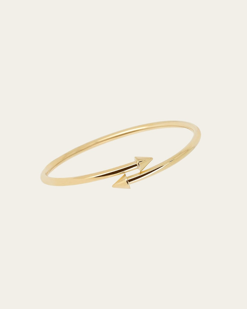 Bracelet Jonc Olympio (Acier doré)