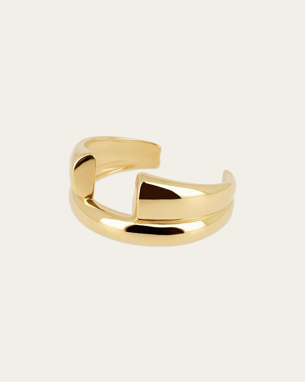 Bracelet Jonc Busby (Acier doré)