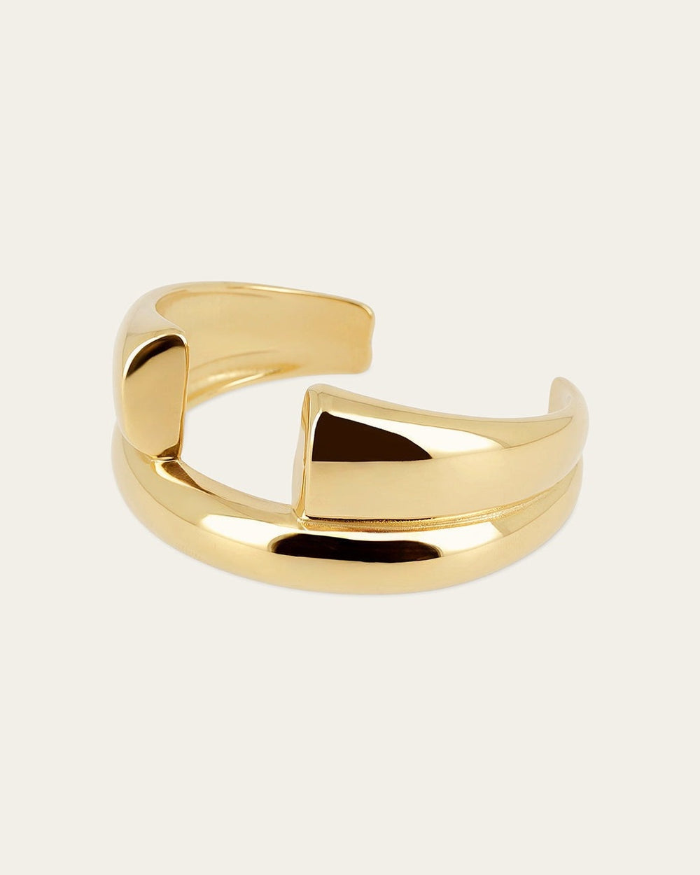 Bracelet Jonc Busby (Acier doré)