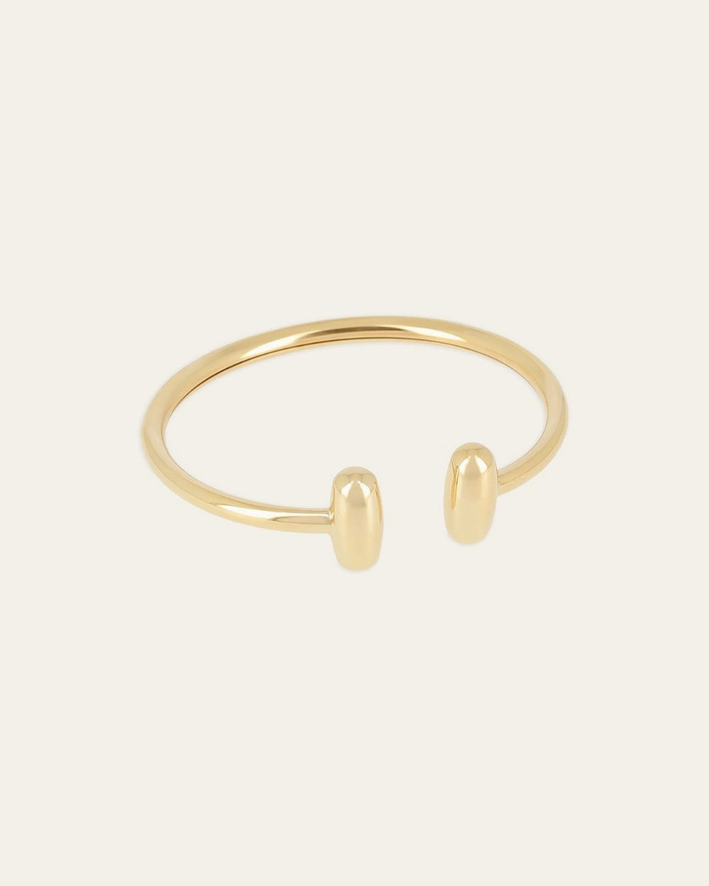 Bracelet Jonc Caspian (Acier doré)