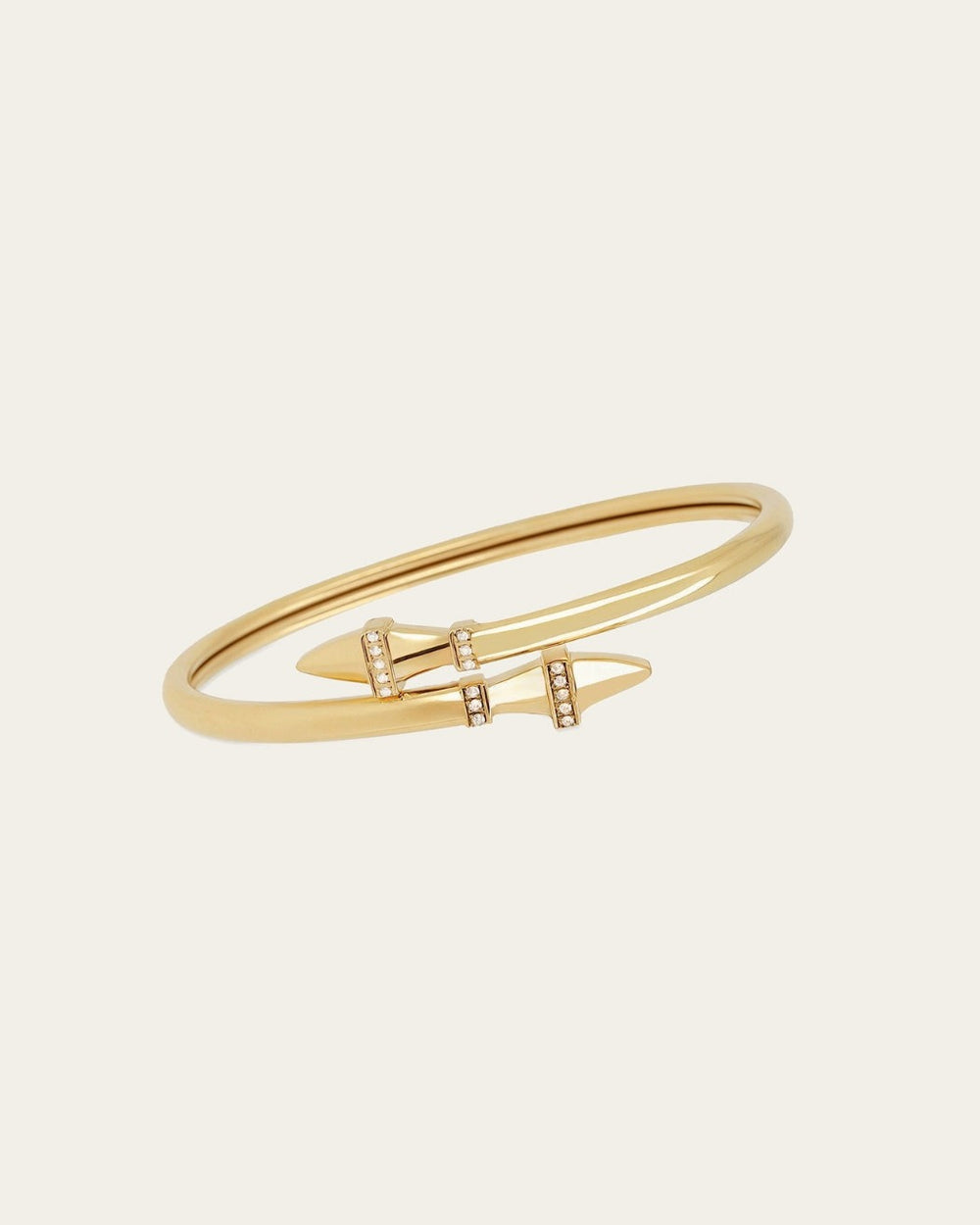 Bracelet Jonc Galine (Acier doré)