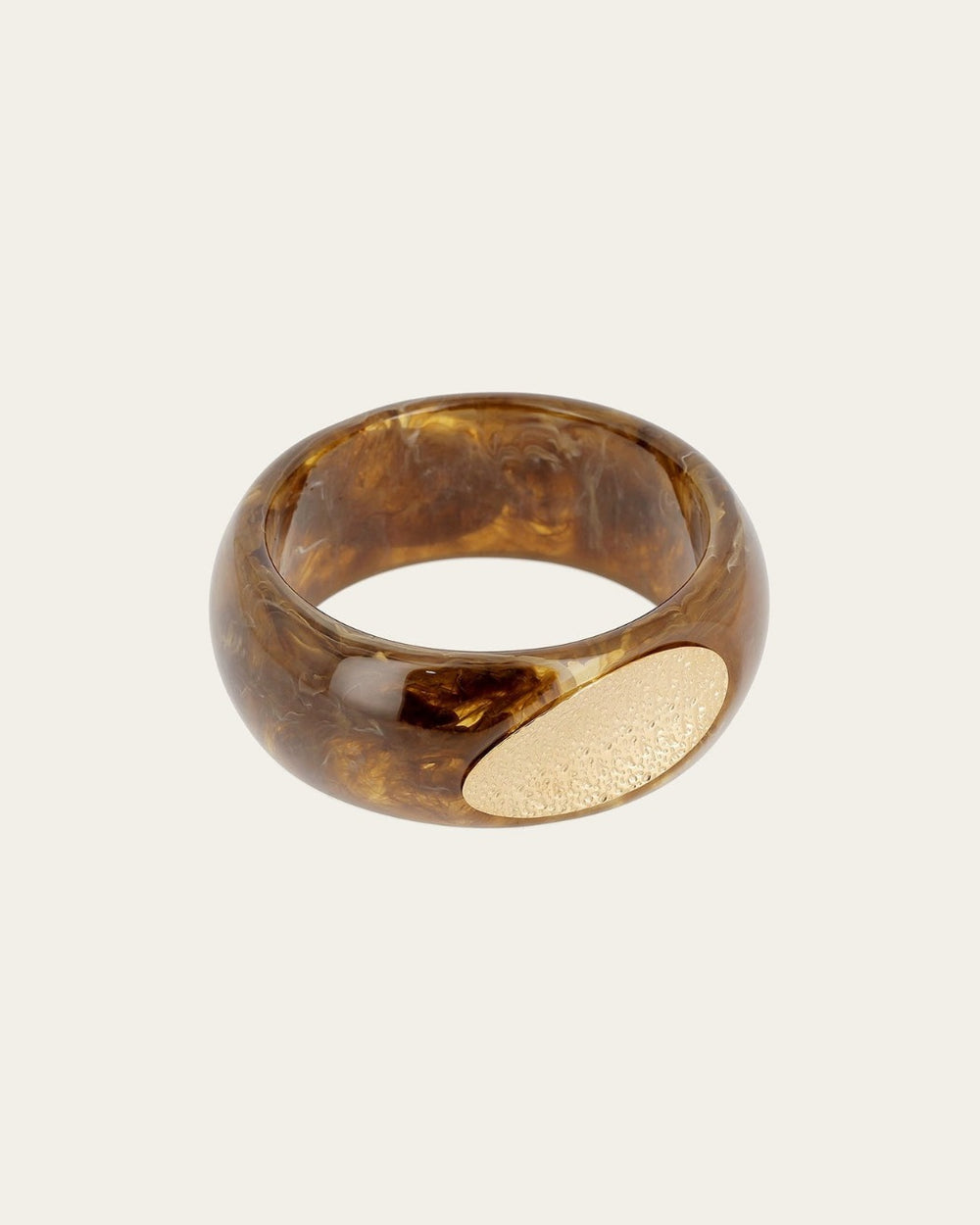 Jonc Faro (Acier doré)