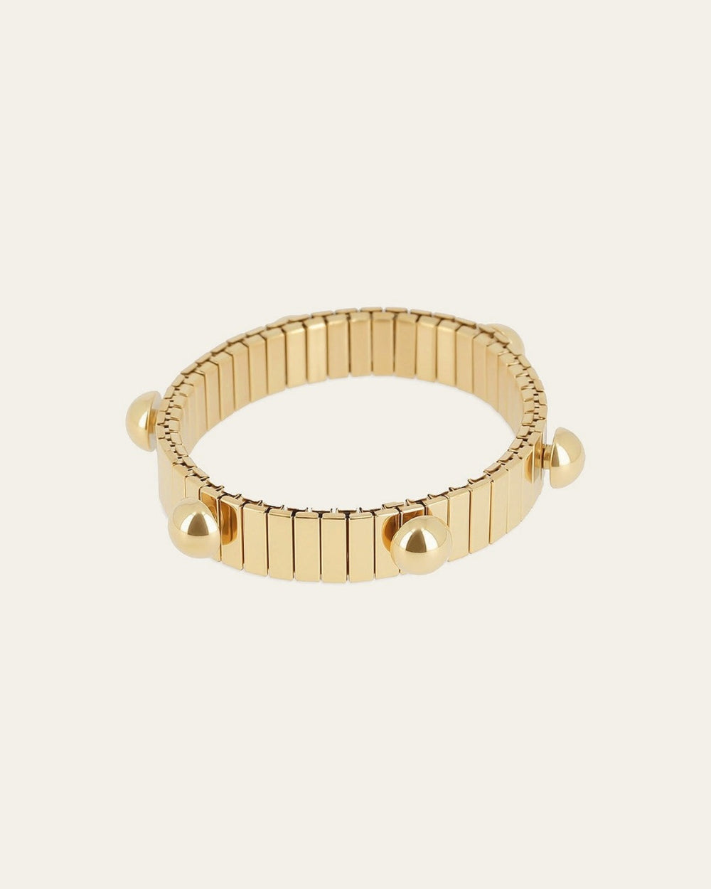 Bracelet Jonc Monte (Acier doré)