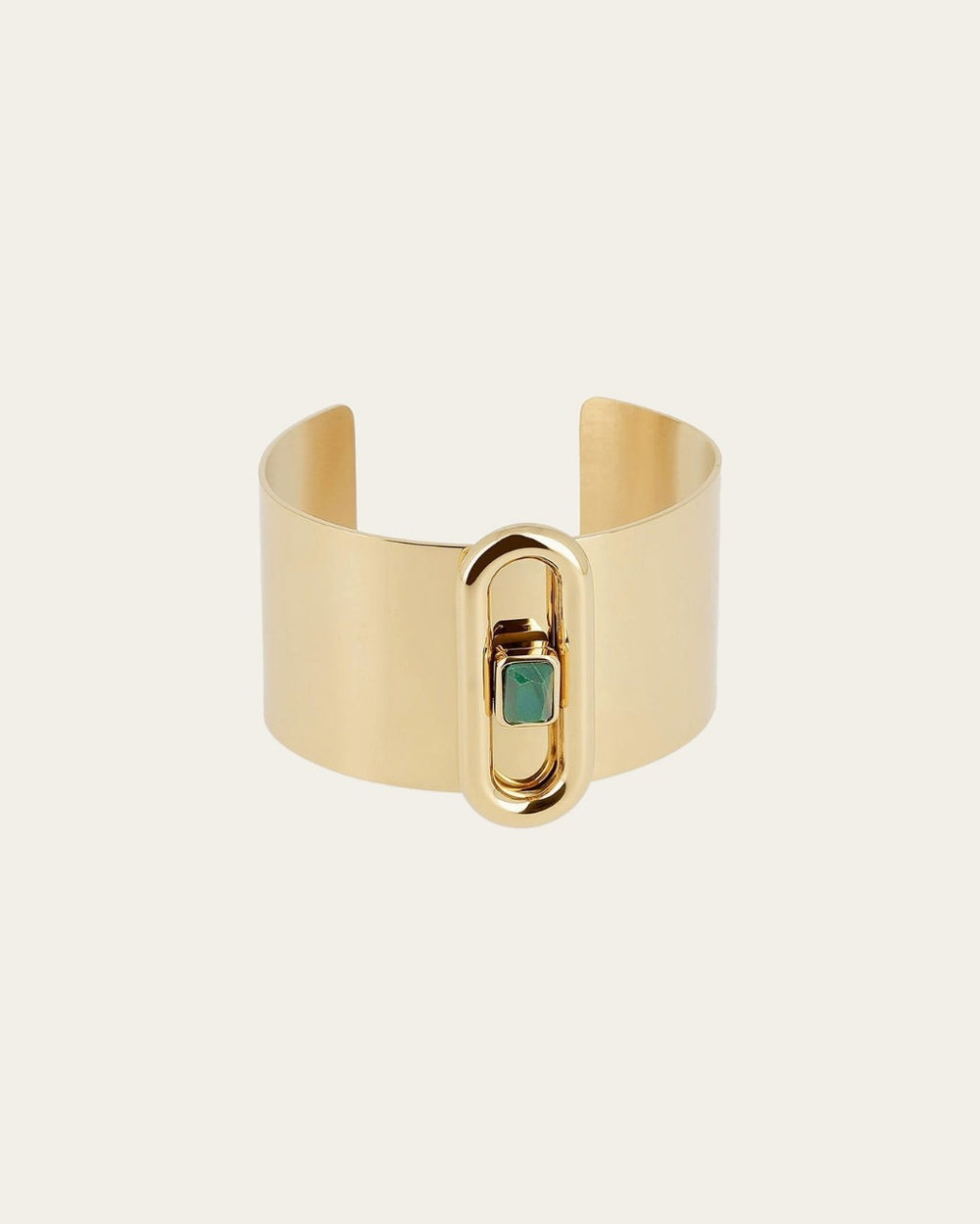 Onda Cuff (Gold-plated steel)