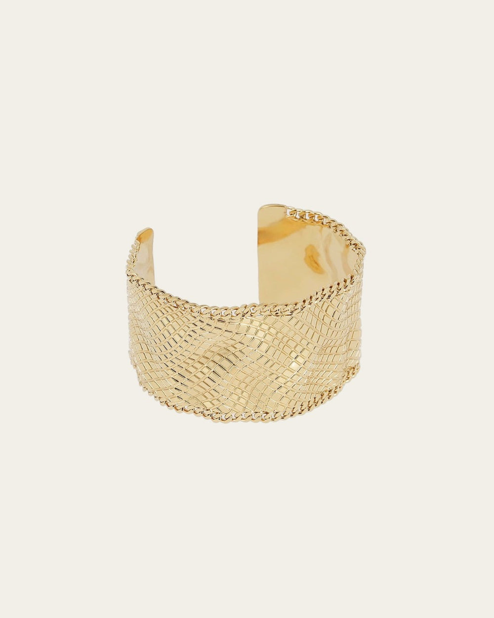 Manchette Baix (Acier doré)