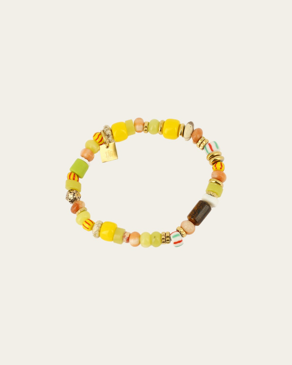 Bracelet Aiyana (acier doré)