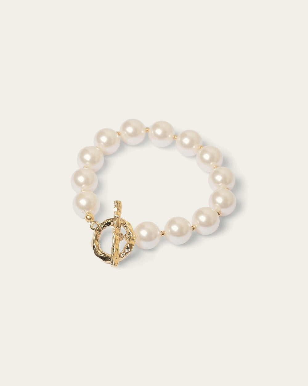 Louka bracelet (Gold-plated steel)