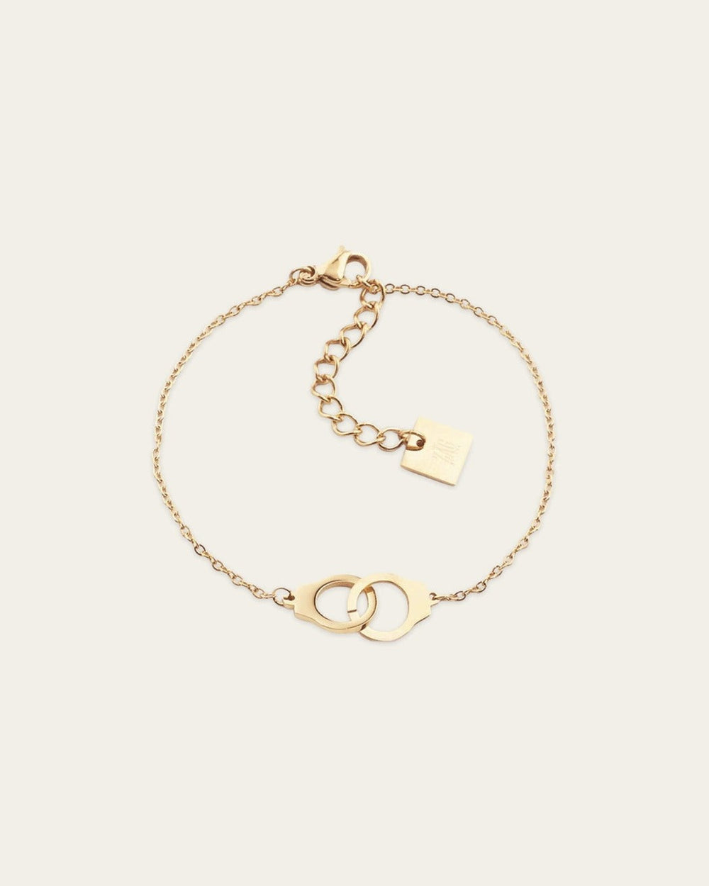 Bracelet Cuff (Acier doré)