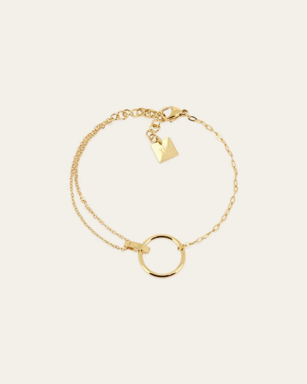 Bracelet Mini Piplette (Acier doré)