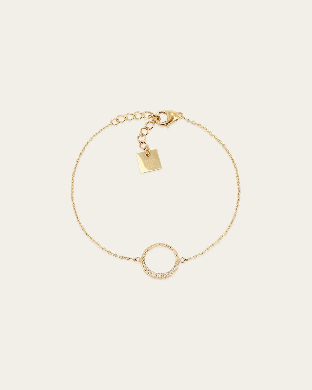 Bracelet Cloud (Acier doré)