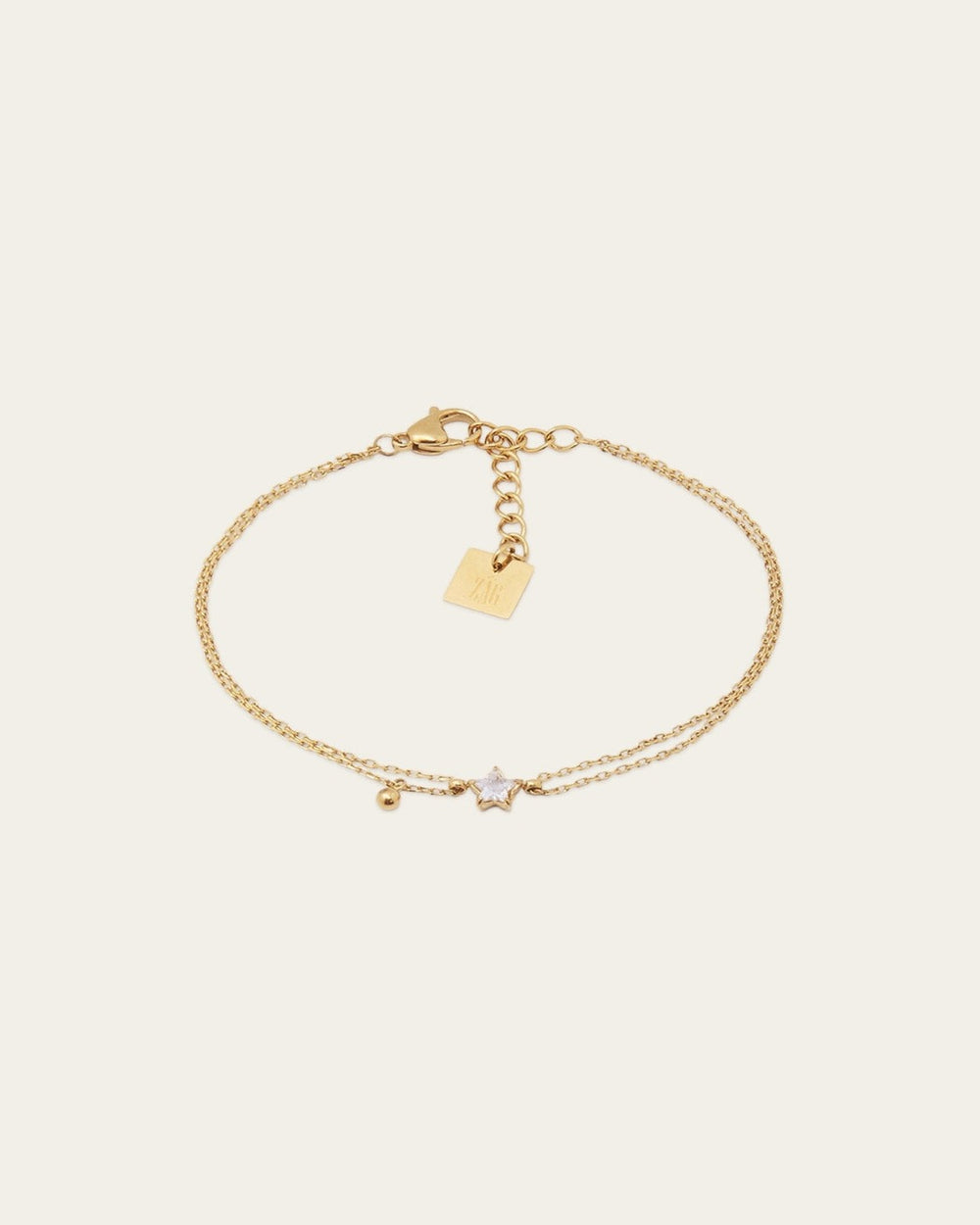 Céline bracelet (Gold-plated steel)