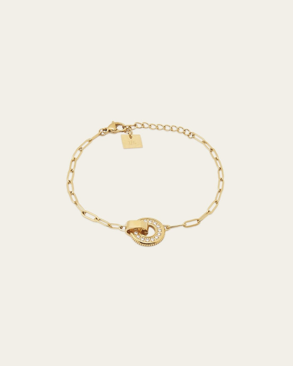 Bracelet Inaya (Acier doré)