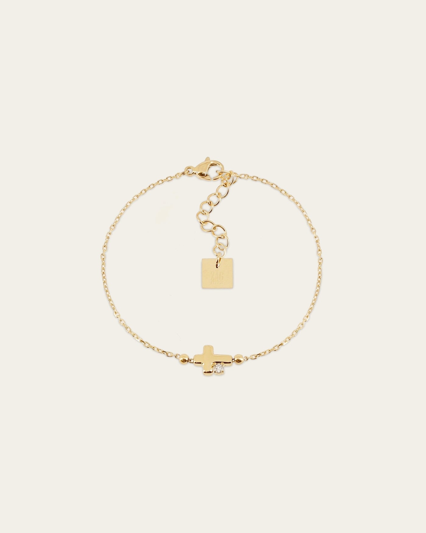 Bracelet Asmar (Acier doré)
