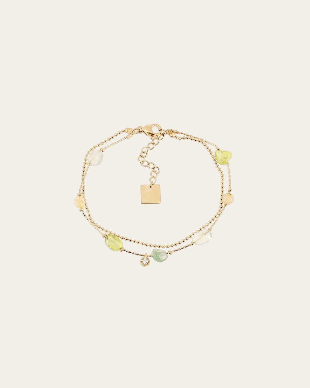 Bracelet Eulalie (Acier doré)