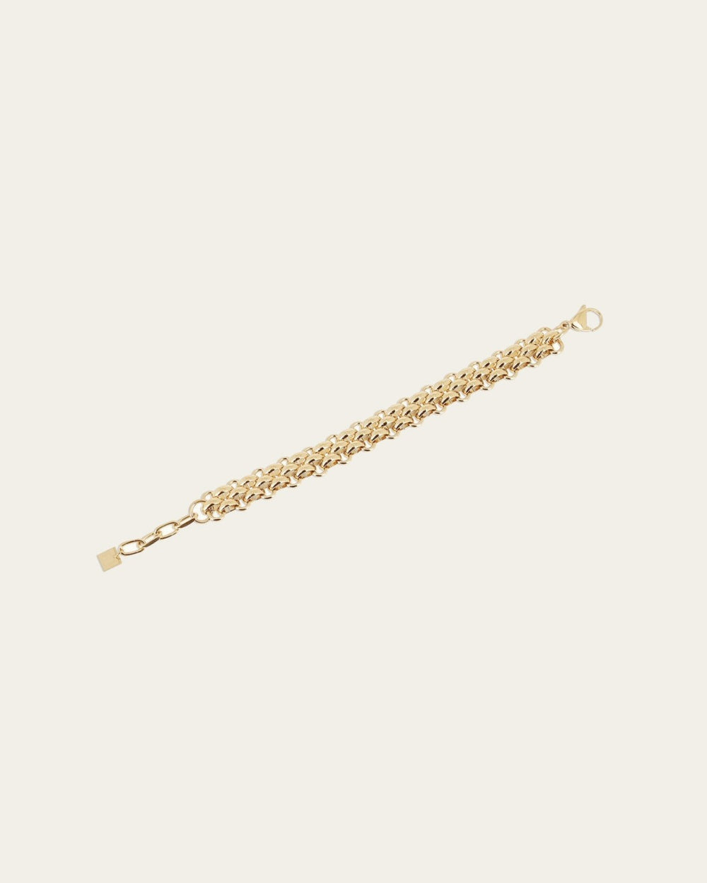 Bracelet Axelle (Acier doré)
