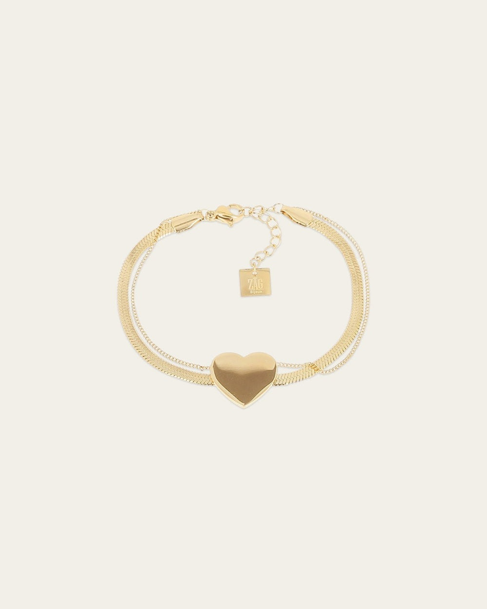 Bracelet Juza (Acier doré)