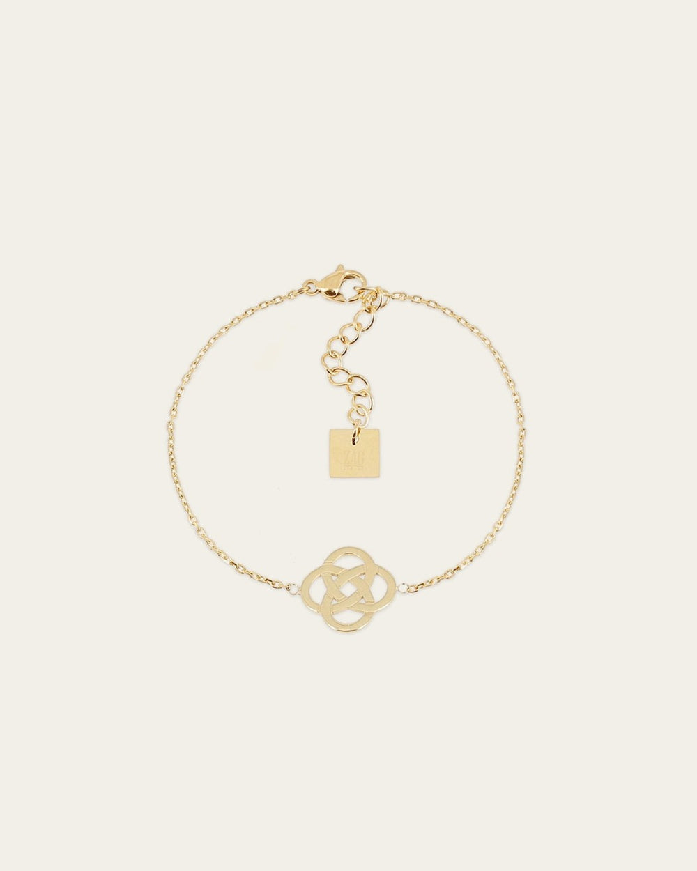 Bracelet Infini (Acier doré)