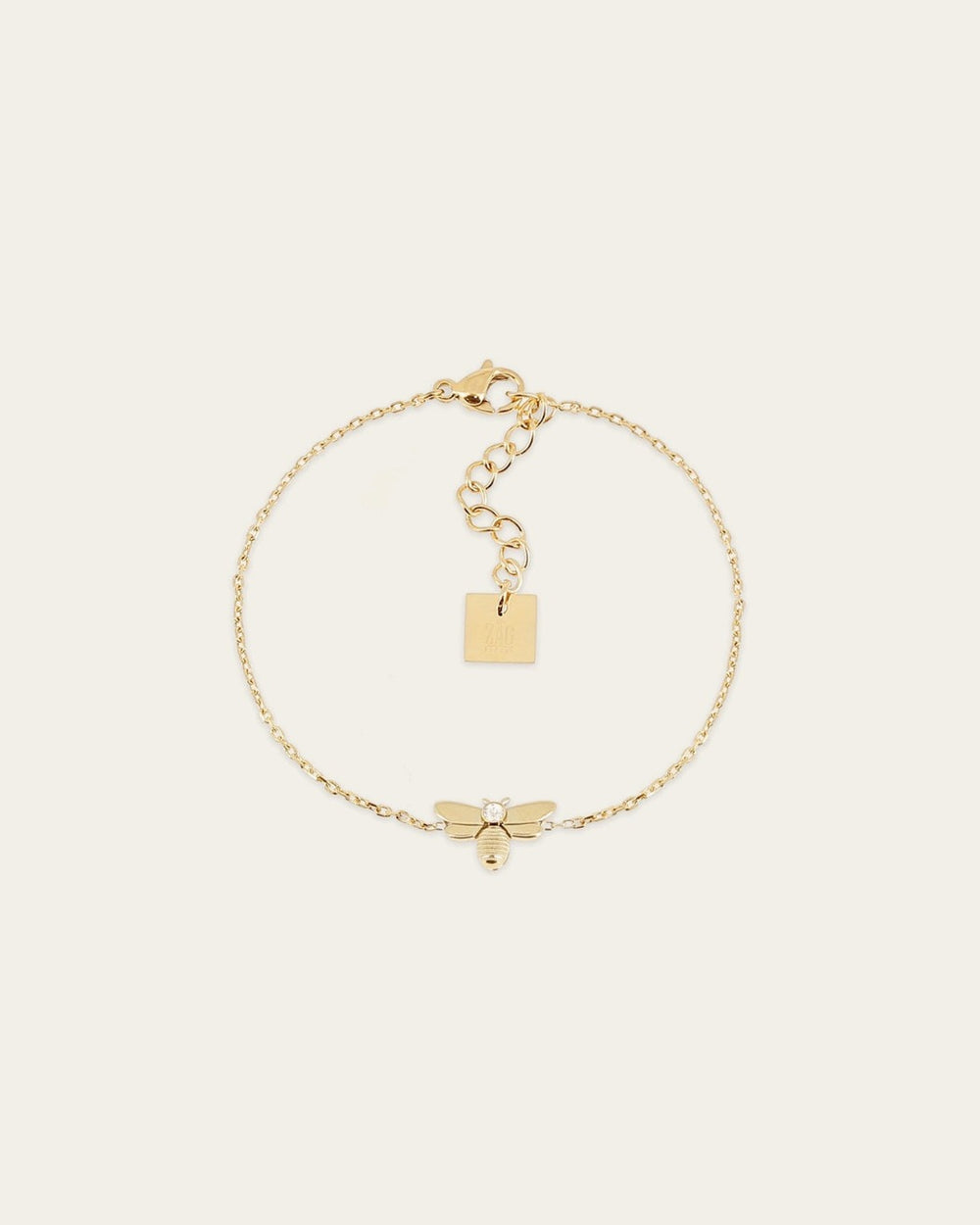 Bracelet Abeja (Acier doré)