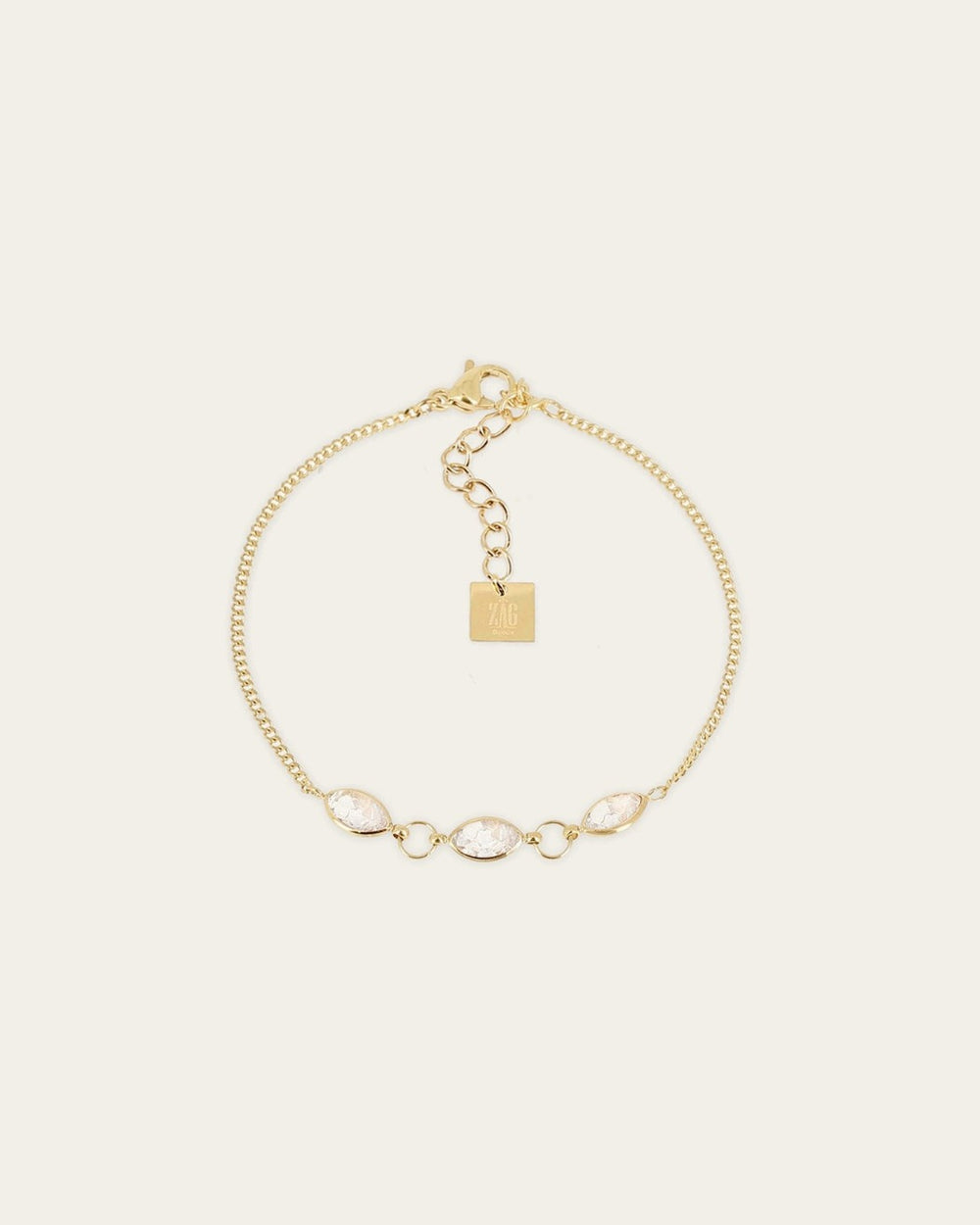 Bracelet Alberta (Acier doré)