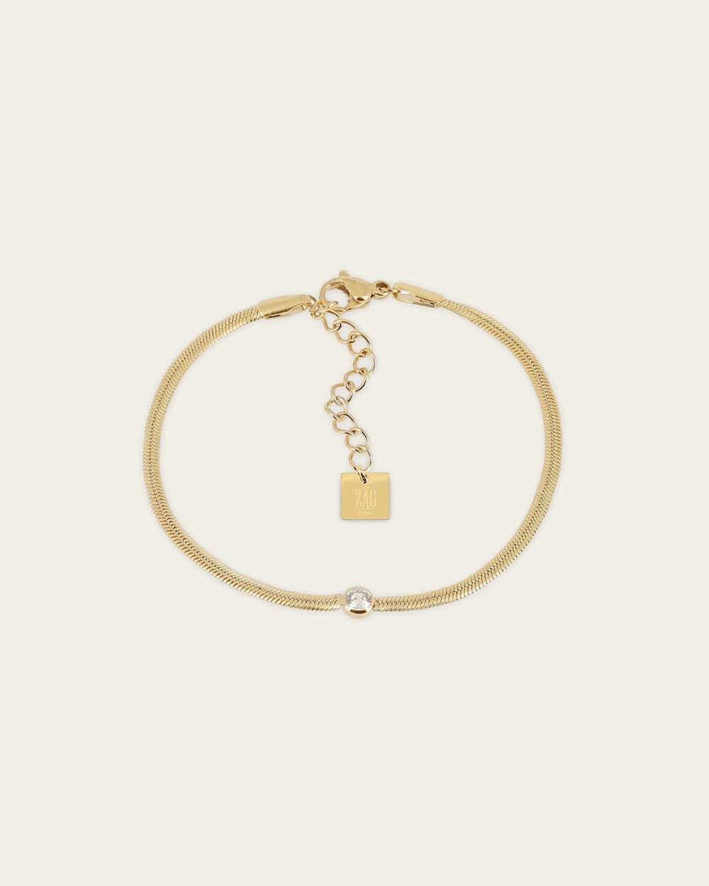 Adamo Bracelet (Gold-plated Steel)