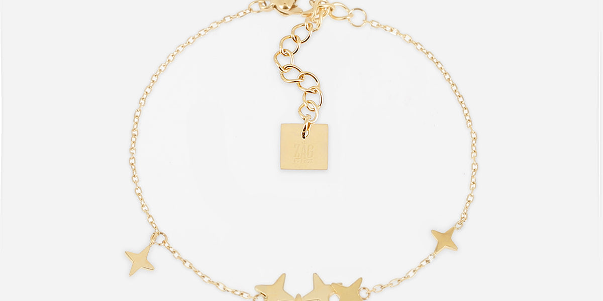 Bracelet Massimo (Acier doré)