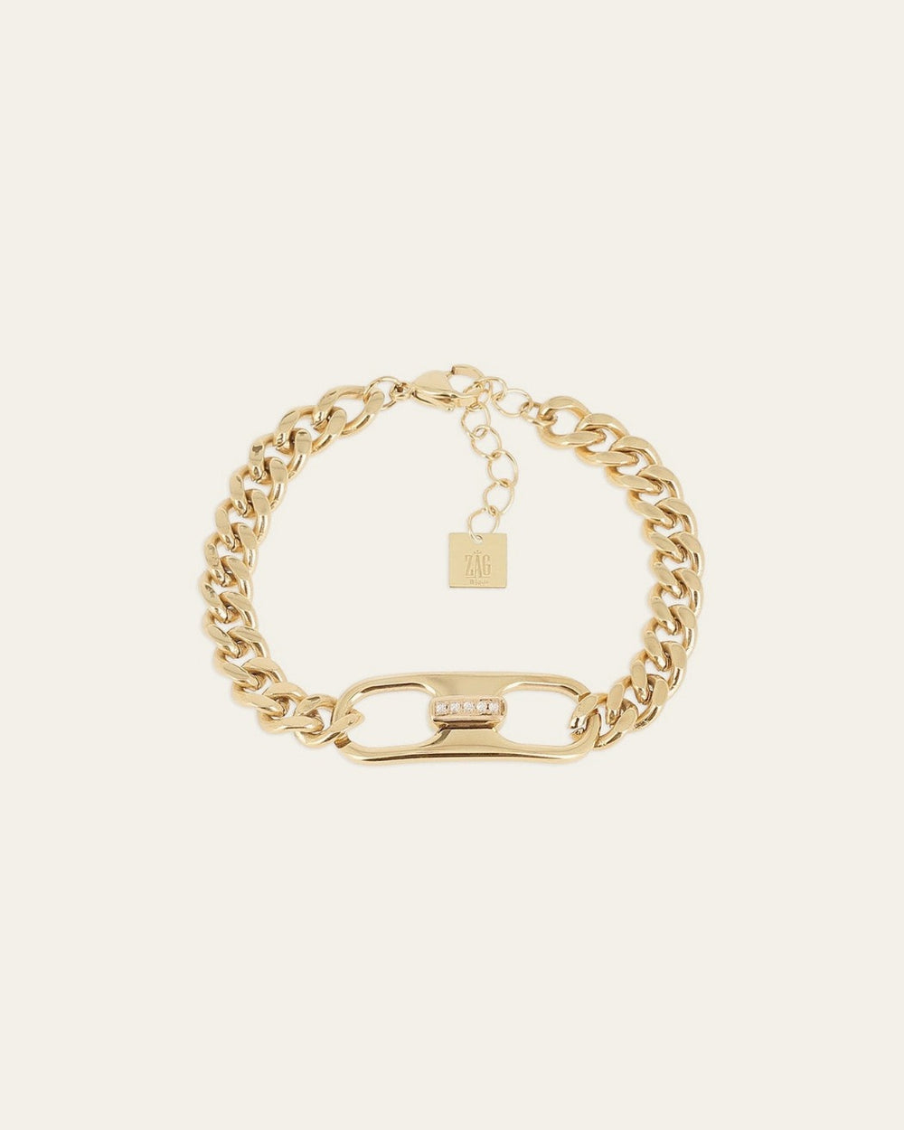 Bracelet Oxya (Acier doré)