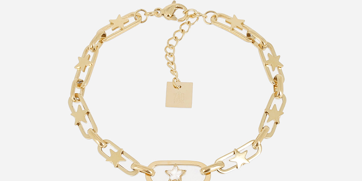 Bracelet Sabo (Acier doré)