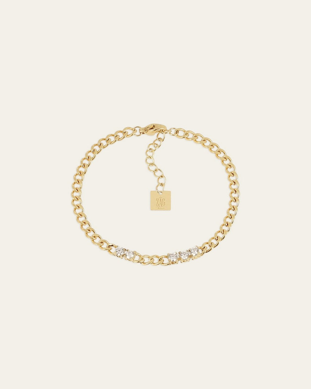 Bracelet Azilis (Acier doré)