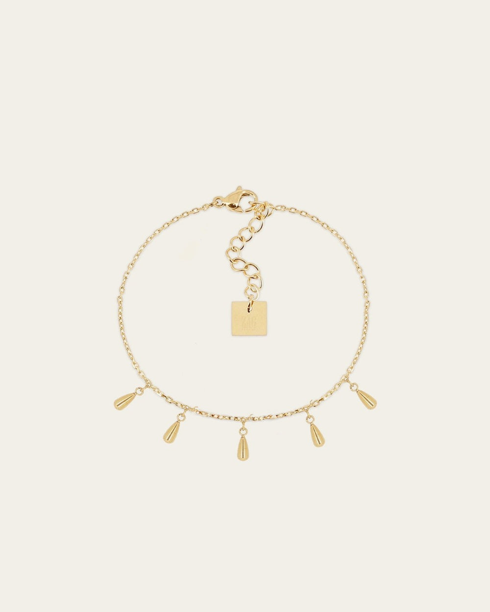 Bracelet Aradeo (Acier doré)