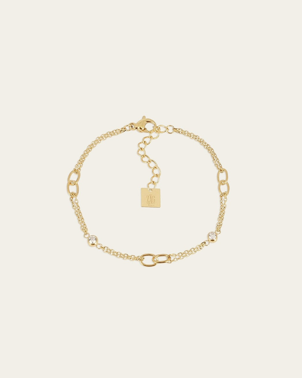 Macari Bracelet (Gold-plated steel)