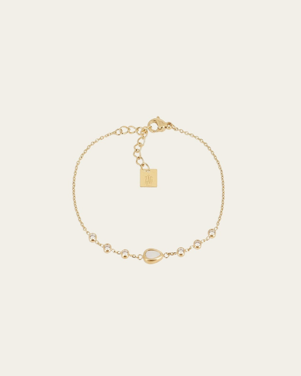Adrano Bracelet (Gold-plated steel)
