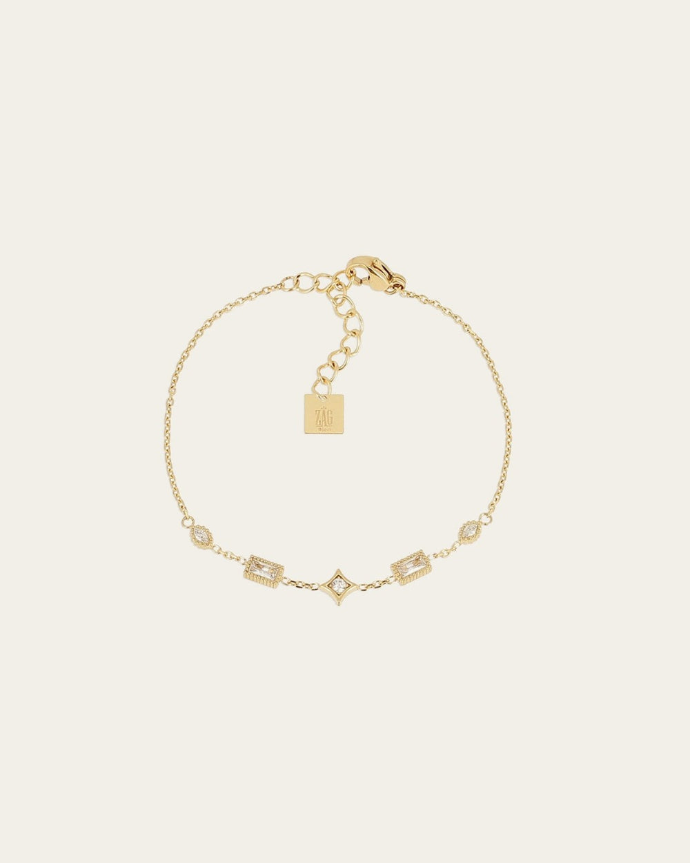 Bracelet Sersale (Acier doré)